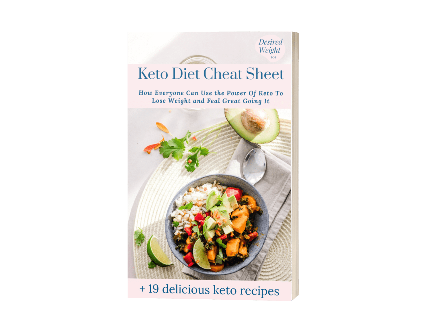 Keto Diet Cookbook Book with keto recipes